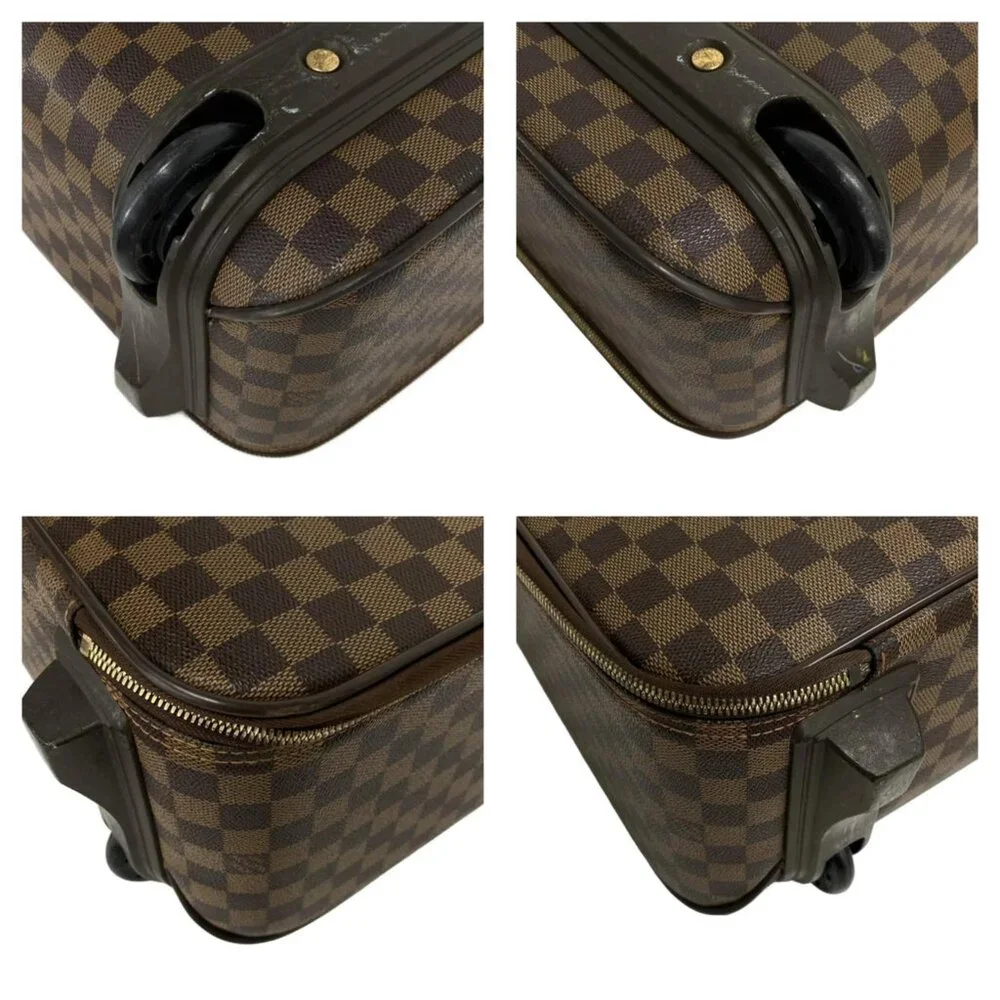 LOUIS VUITTON Pegase 45 (Old Model) Ebene Damier Suitcase bran848-100325 - Picture 9 of 16